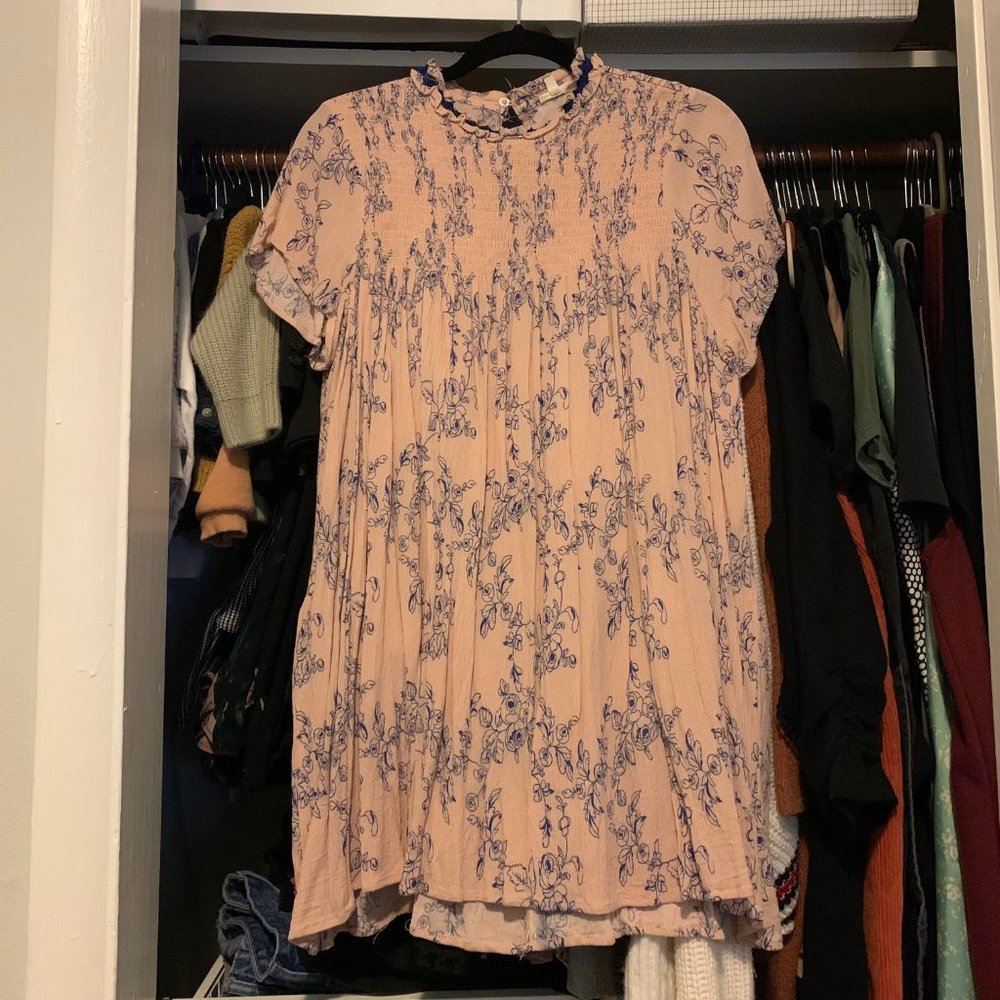 High Neck Swing Dress